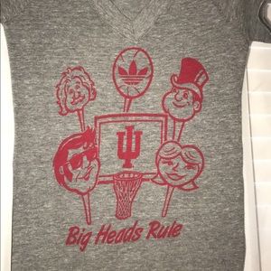 Women’s Adidas IU Hoosiers T-Shirt - V-Neck